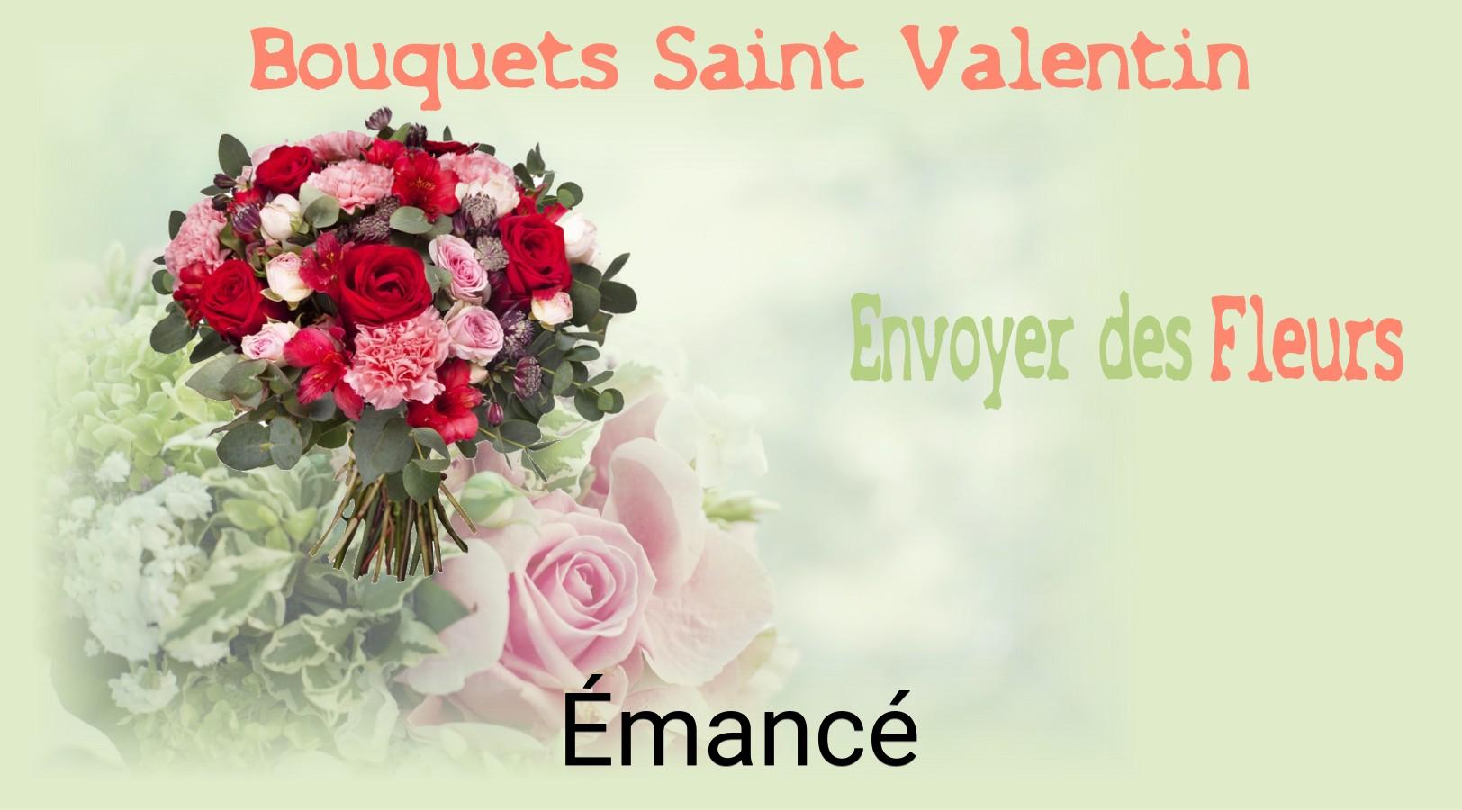 Roses de Saint-Valentin livrées à Émancé
